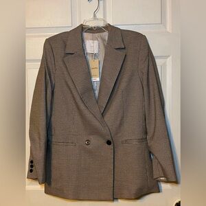 Mango Double Breasted Blazer Size L